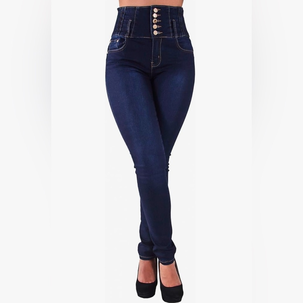 High rise skinny jeans size 24